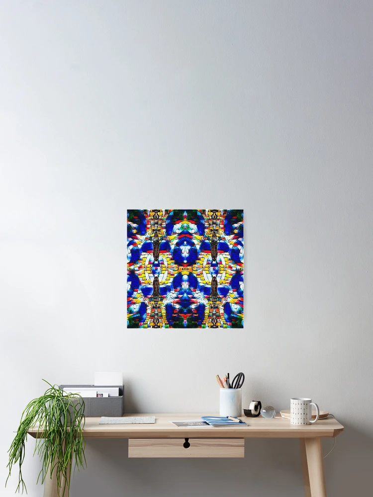 Thumbnail 2 of 3, Poster, abstract pattern designed and sold by The Hand That Listens.