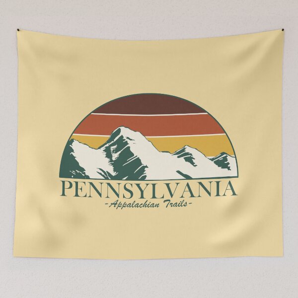 Artikelvorschau, Pennsylvania Appalachenpfade Vintage Berg entworfen und verkauft von FlashCraft Design.