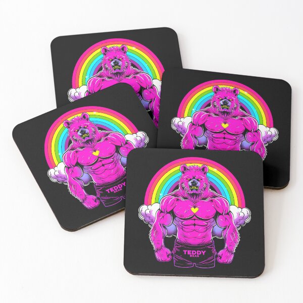 Item preview, LGBT Buff Teddy Bear designed and sold by DarkSenseDesign.