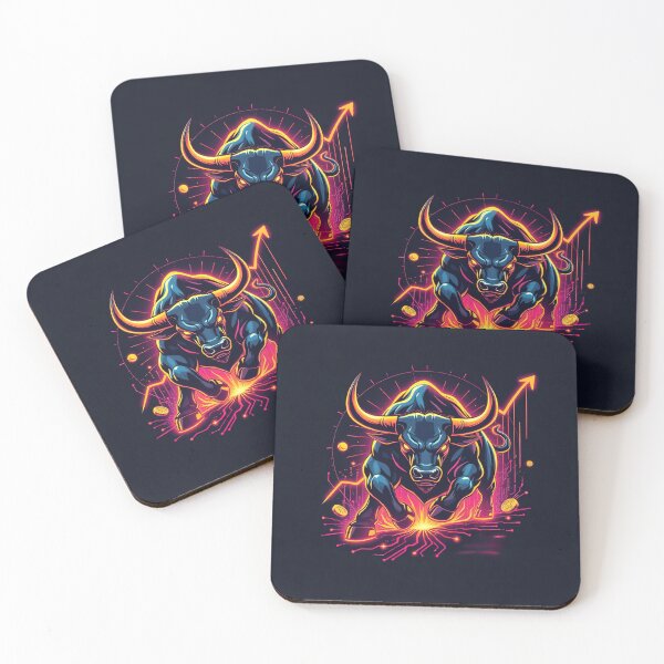 Item preview, Raging Bull: Bitcoin's Unstoppable Charge designed and sold by RK - Shop.