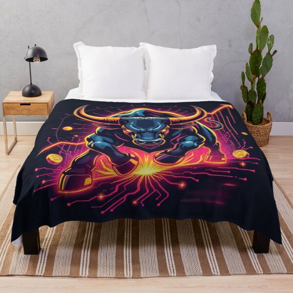 Item preview, Raging Bull: Bitcoin's Unstoppable Charge designed and sold by RK - Shop.