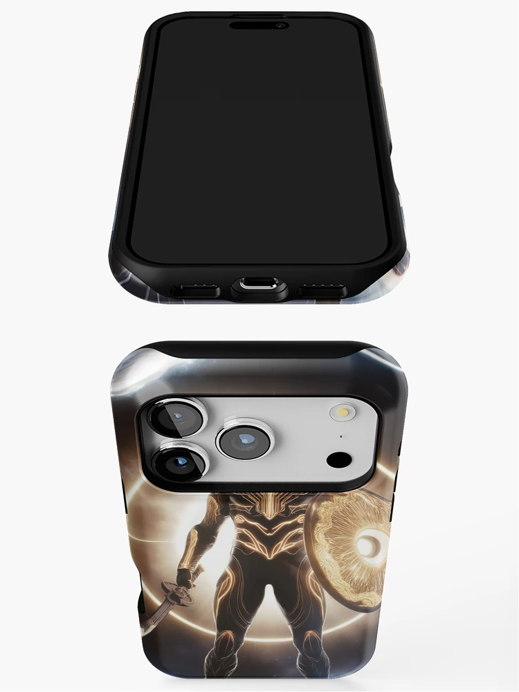 Thumbnail 3 of 4, iPhone Case, Eclipse Rising designed and sold by Thompika.