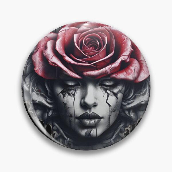 Item preview, Concrete Rose - Strength and Beauty designed and sold by Midnight Xclusive.