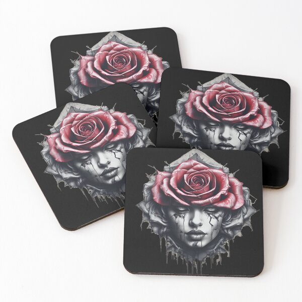 Item preview, Concrete Rose - Strength and Beauty designed and sold by Midnight Xclusive.