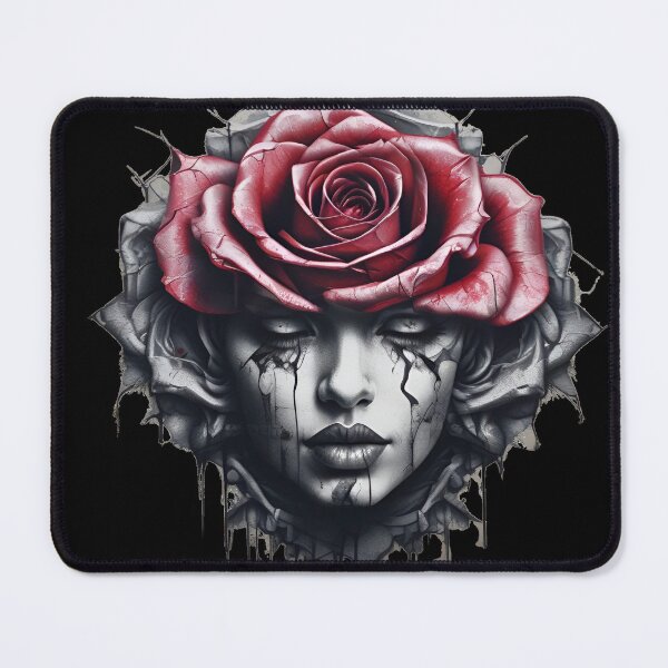 Item preview, Concrete Rose - Strength and Beauty designed and sold by Midnight Xclusive.