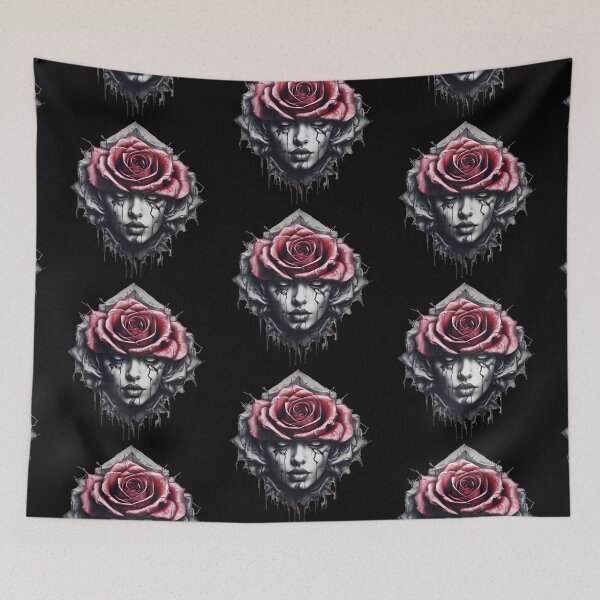 Item preview, Concrete Rose - Strength and Beauty designed and sold by Midnight Xclusive.
