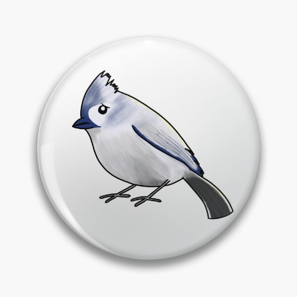 Aperçu de l'œuvre Oiseau bleu à l'air inquiet créée et vendue par Adaptixstudio.