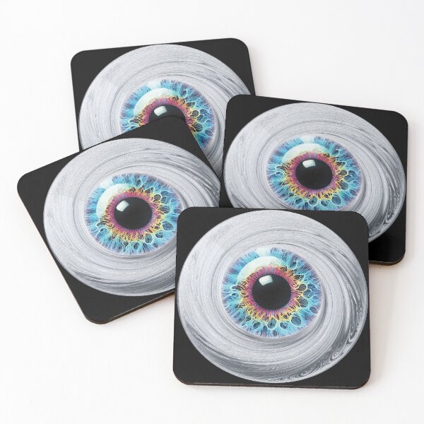 Item preview, Psychedelic Twist Trippy Eyeball Eye Iris Pupil Art designed and sold by Shells Graffiti.