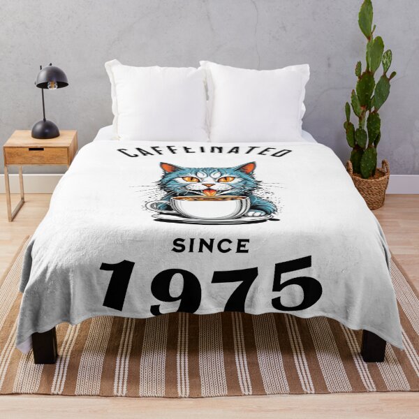 Item preview, Cat Caffeinated Since 1975 designed and sold by LegendaryDesigns.