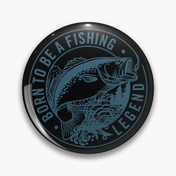 Item preview, "Born to Fish: Funny Fishing Legend Design for Anglers and Outdoor Adventure Enthusiasts" designed and sold by artworkathome.
