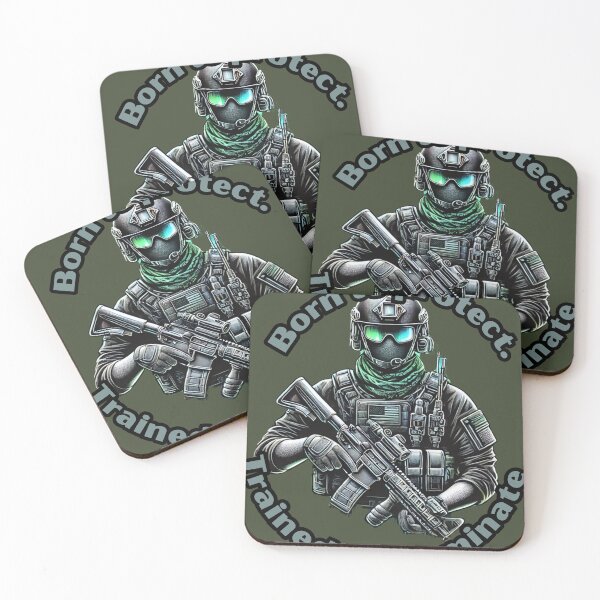 Item preview, Born to Protect. Trained to Dominate perfect for military contractors. designed and sold by BestDetailer.