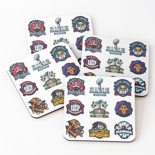 Item preview, Super Bowl 2025 Sticker Collection designed and sold by Vaibhav37.