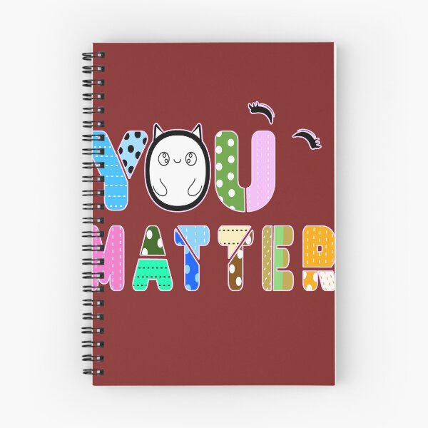 Item preview, YOU MATTER - Colorful Typography Art designed and sold by MigWhimsy.