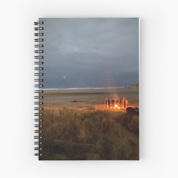 Item preview, Friends and a Fire at the Coast designed and sold by Slips1303.