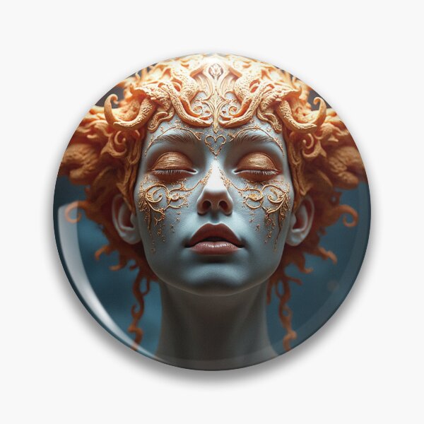 Item preview, Abstract illustration - Detailed fractals in Transcendental Anthropomorphic designed and sold by Giuseppe Cammino.