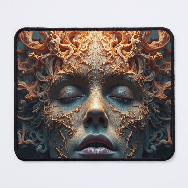 Item preview, Abstract illustration - Detailed fractals in Transcendental Anthropomorphic designed and sold by Giuseppe Cammino.