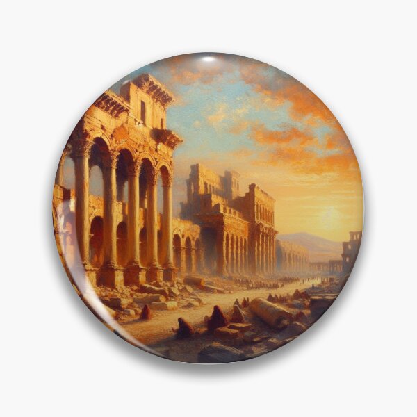 Item preview, From the imagination, the city of Palmyra is imagined after the great earthquake. designed and sold by  Bride of the desert.