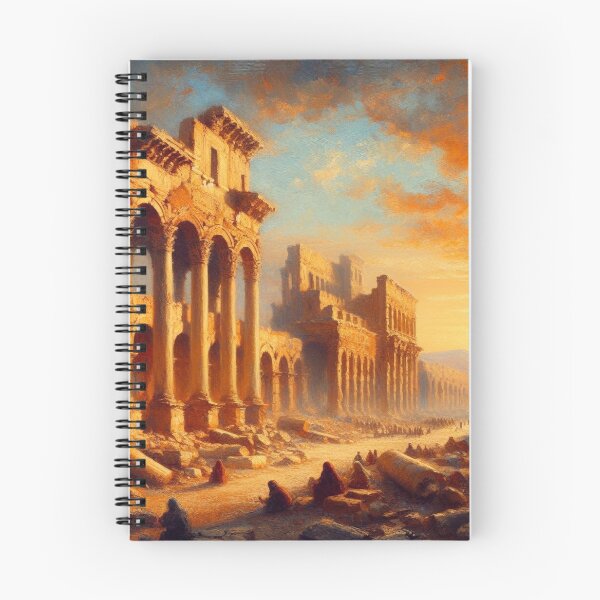Item preview, From the imagination, the city of Palmyra is imagined after the great earthquake. designed and sold by  Bride of the desert.