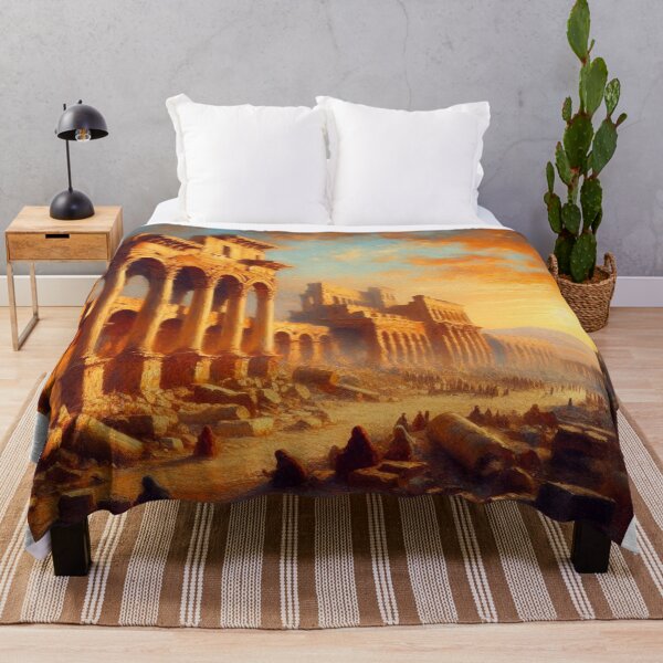 Item preview, From the imagination, the city of Palmyra is imagined after the great earthquake. designed and sold by  Bride of the desert.