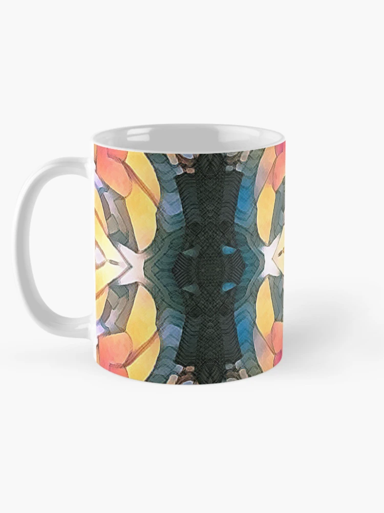 Thumbnail 5 of 6, Coffee Mug, pattern background designed and sold by The Hand That Listens.