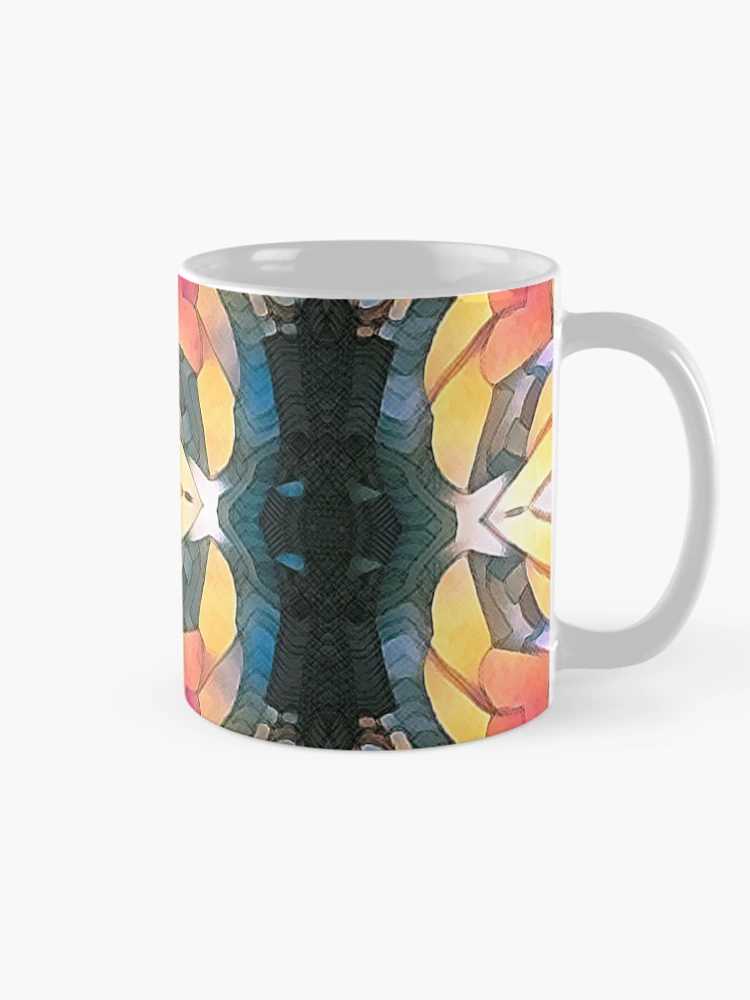 Thumbnail 3 of 6, Coffee Mug, pattern background designed and sold by The Hand That Listens.