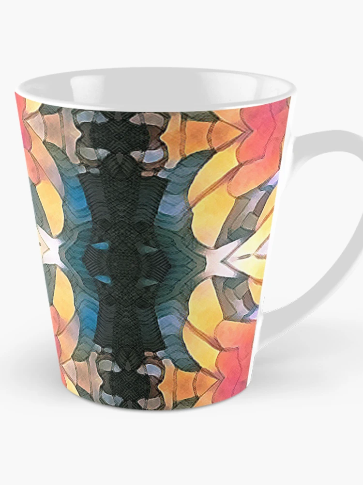 Thumbnail 1 of 4, Coffee Mug, pattern background designed and sold by The Hand That Listens.
