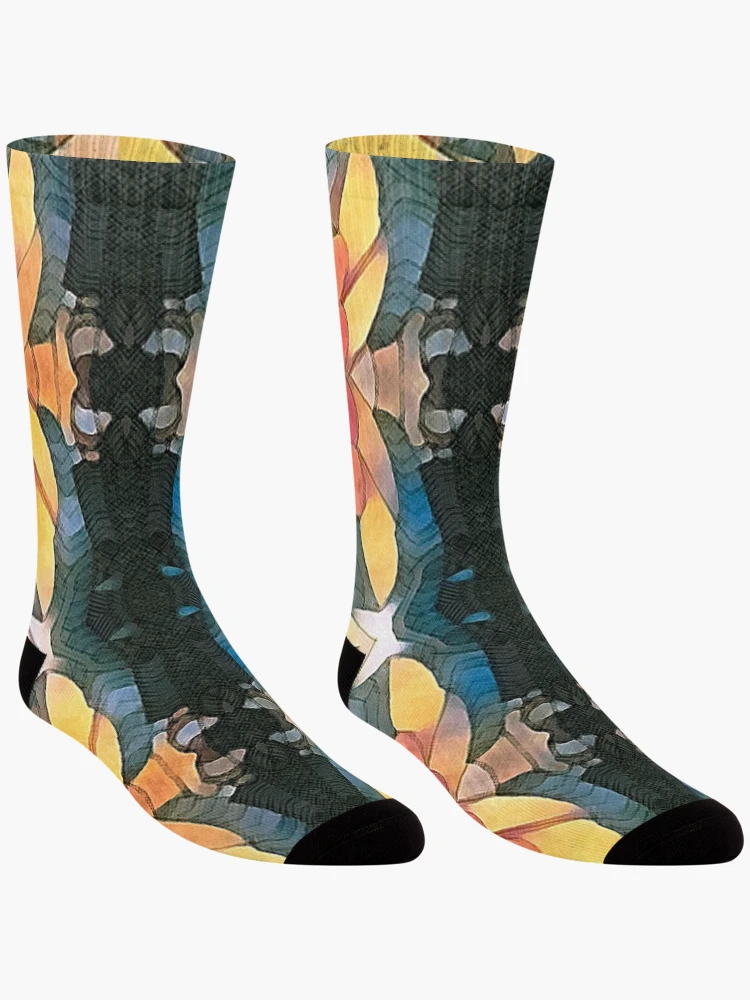 Thumbnail 3 of 5, Socks, pattern background designed and sold by The Hand That Listens.