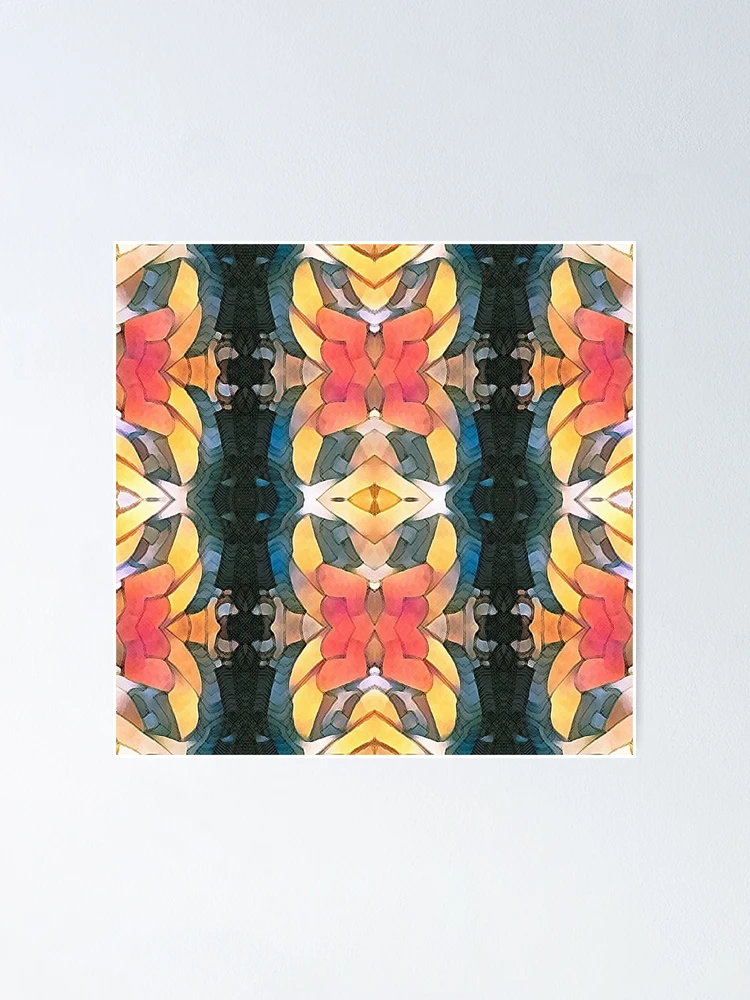 Thumbnail 1 of 3, Poster, pattern background designed and sold by The Hand That Listens.