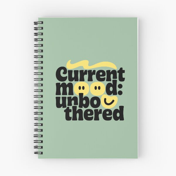 Item preview, Stay Unbothered, Current Mood Minimalistic Typography Art, Playful Bold and Fun Wall Art, Simple and Quirky Design designed and sold by Kintsugi99.