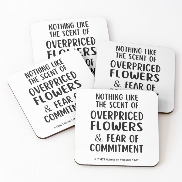 Item preview, Fear of Commitment | Cynic Valentine's Day designed and sold by ObsidianDaz.