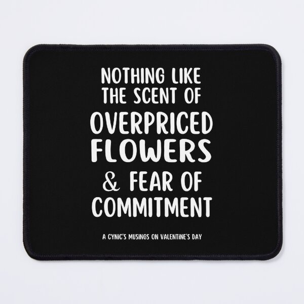 Item preview, Fear of Commitment | Cynic Valentine's Day designed and sold by ObsidianDaz.