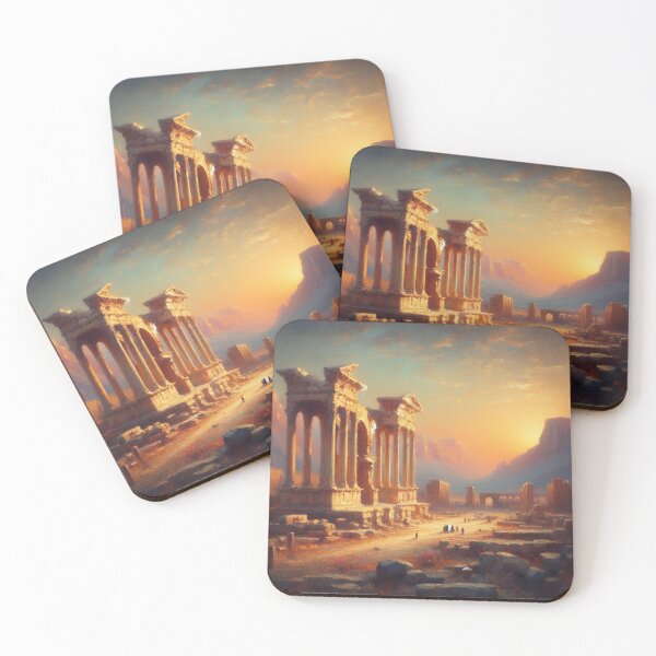 Item preview, From the imagination, the city of Palmyra is imagined after the great earthquake. designed and sold by  Bride of the desert.
