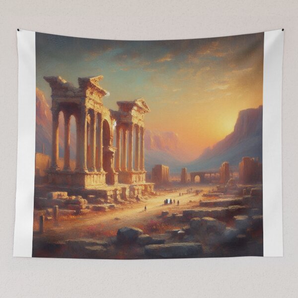 Item preview, From the imagination, the city of Palmyra is imagined after the great earthquake. designed and sold by  Bride of the desert.