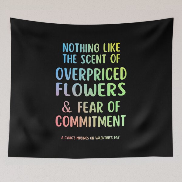 Item preview, Fear of Commitment | Cynic Valentine's Day designed and sold by ObsidianDaz.