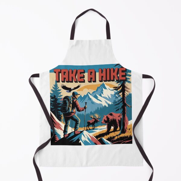 Item preview, Take a Hike, Conquer New Heights, Hiking, funnyfits70, Humor, Funny, retro, vintage, funny quotes, animal humor, designed and sold by FunnyFits70.