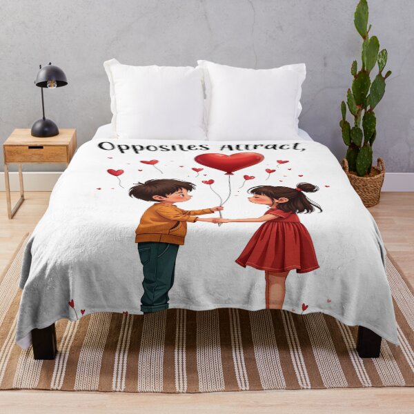 Item preview, Opposites Attract - Valentine's Day Design designed and sold by tarzbol.