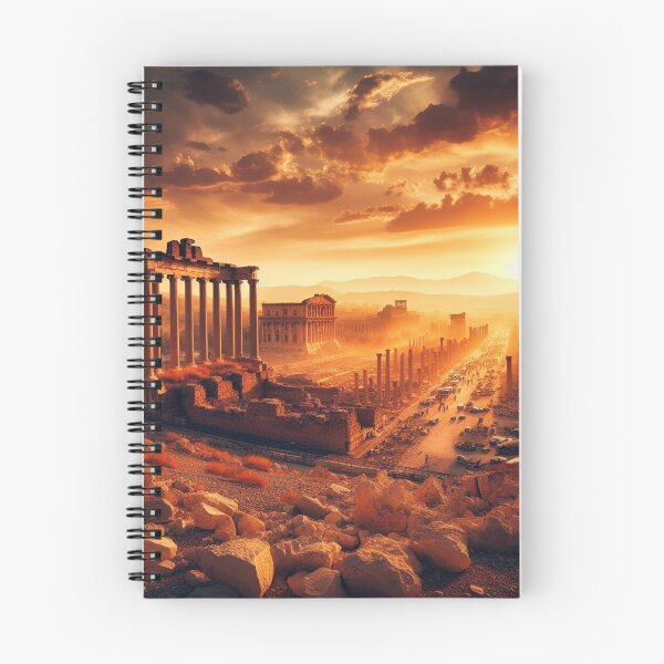 Item preview, From the imagination, the city of Palmyra is imagined after the great earthquake. designed and sold by  Bride of the desert.