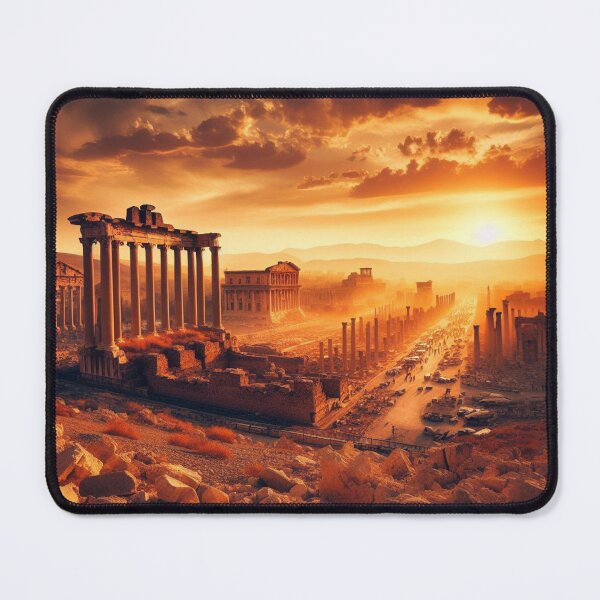 Item preview, From the imagination, the city of Palmyra is imagined after the great earthquake. designed and sold by  Bride of the desert.