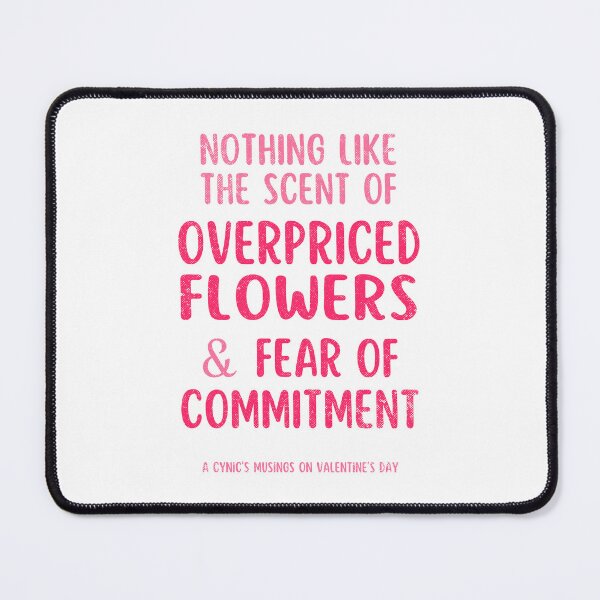 Item preview, Fear of Commitment | Cynic Valentine's Day designed and sold by ObsidianDaz.