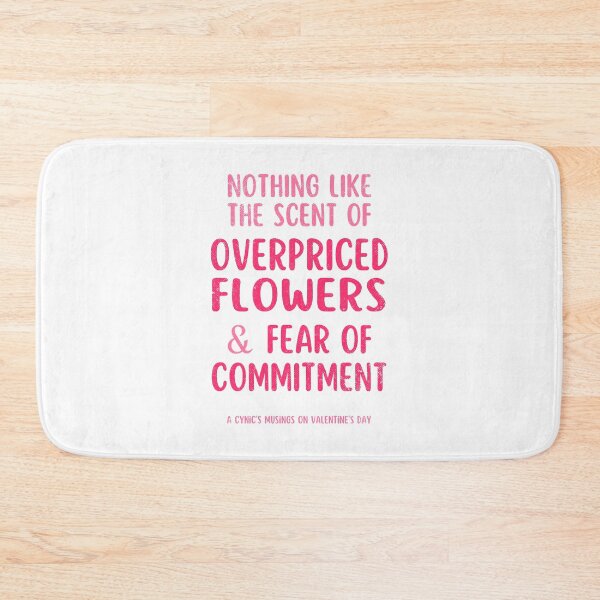 Item preview, Fear of Commitment | Cynic Valentine's Day designed and sold by ObsidianDaz.