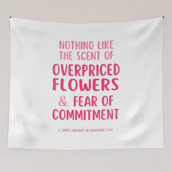 Item preview, Fear of Commitment | Cynic Valentine's Day designed and sold by ObsidianDaz.
