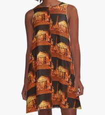 Pantheon, Rome, Italy A-Line Dress