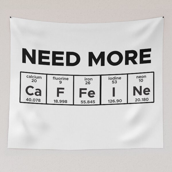 Item preview, Need More Caffeine Typography designed and sold by AllYouCanDesign.