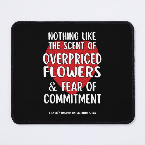 Item preview, Fear of Commitment | Cynic Valentine's Day designed and sold by ObsidianDaz.