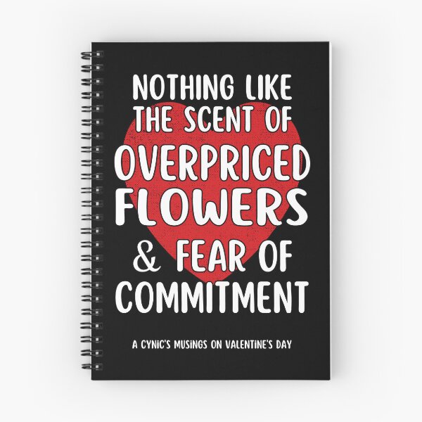 Item preview, Fear of Commitment | Cynic Valentine's Day designed and sold by ObsidianDaz.