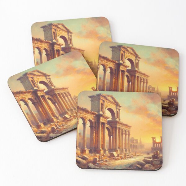 Item preview, From the imagination, the city of Palmyra is imagined after the great earthquake. designed and sold by  Bride of the desert.