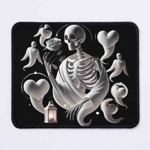 Item preview, Romantic neon skeleton gift designed and sold by ATOTI.