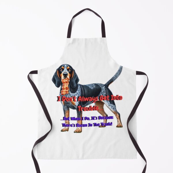 Item preview, Bluetick Coonhound Meme – Bacon Trash Trouble designed and sold by Nauert's.