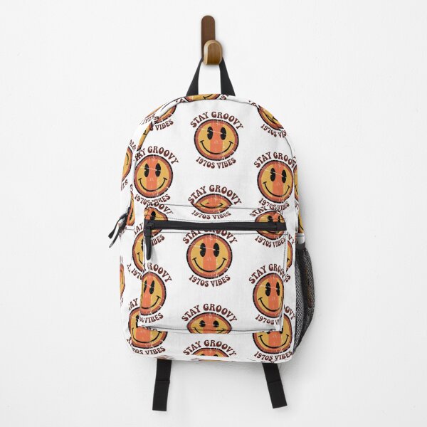 Item preview, Stay Groovy - Retro Smiley Face designed and sold by SignumShop.