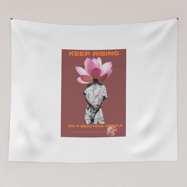 Item preview, Keep Rising Lotus Flower designed and sold by Mohith99.
